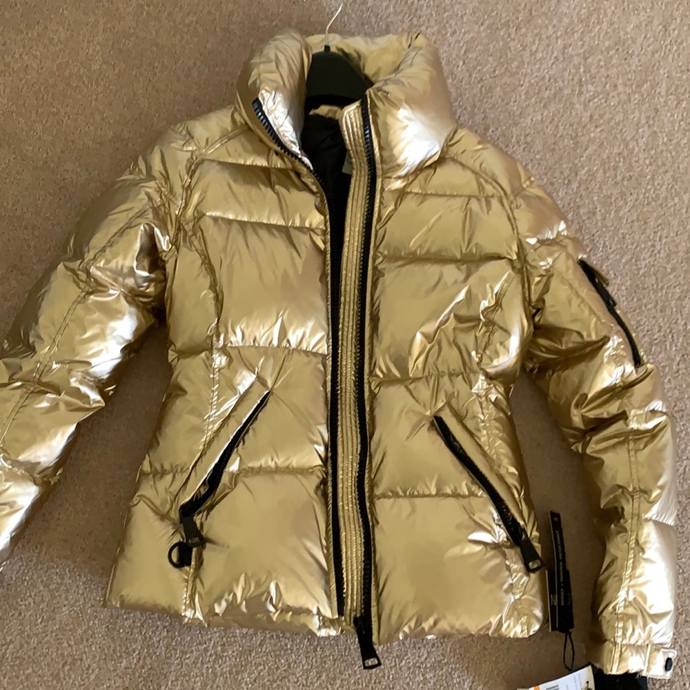 Gold Sam coat small
